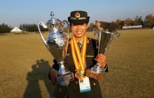 苗家“女汉子”韩国“比武”揽五金