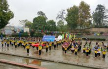 玉屏县新店寄宿制学校举行第四届民族体育运动会