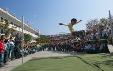 川硐小学举办第十七届秋季运动会