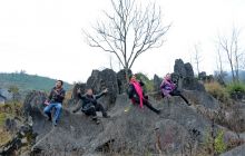 摄友走进松桃团塘村探寻石林风光