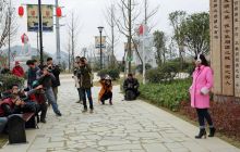 市青年摄影家协会与铜仁学院摄影协会 举行人像摄影采风活动