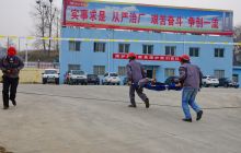 铜仁环市保局联合万山区环保局举行危化品泄漏应急救援演练