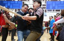 市人民医院举办迎新年职工游园活动