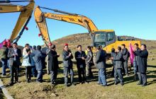 松桃盘石风力发电场第一期项目开工