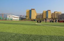 冬日的贵州信息工程职业学院校园