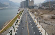 看思南自行车赛 游最美乌江