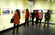 第七届“锦江春潮”书画、摄影展在傩文化博物馆举行