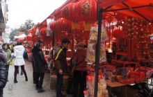 石阡年货一条街“年味”浓