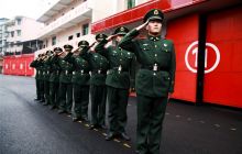 铜仁网图片频道走进消防记录英勇风采