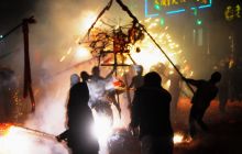 德江万人“炸龙”喜闹元宵佳节