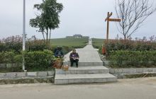 松桃苗王城景区基础设施建设忙