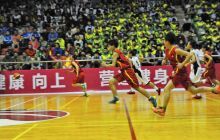 首届云贵川台湾中学生女篮冠军队友谊赛在铜开赛