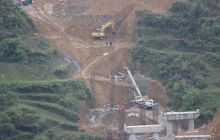 沿德高速公路（合兴段）建设快速有序推进