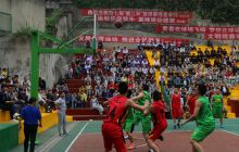 德江县第七届“德江杯”篮球赛开赛