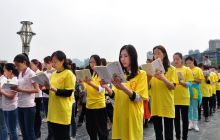 碧江区“万人诵读国学经典活动”丰富多彩