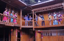 松桃首张原创MV在苗王城开机拍摄