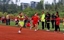 松桃举办全县第四届小学生田径运动会