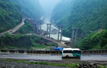 松桃新民至印江县城公路改扩建工程高歌猛进