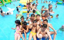 铜仁体育馆欢乐水世界开放·市民可体验玩水乐趣