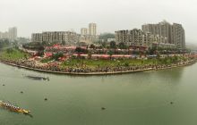 松桃75支龙舟竞技闹松江