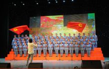 铜仁市直单位举办纪念建党94周年暨抗日战争胜利70周年合唱大赛