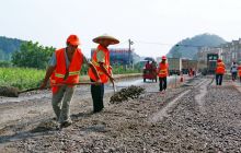 德江全速推进326国道过境提改工程