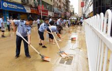 松桃遭遇特大暴雨  干部群众奋力抗灾