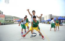 2015“姚基金希望小学篮球季”贵州（铜仁）站正式开幕