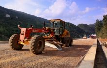 G326国道沿河、德冮、思南全线升级施工中