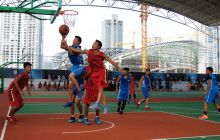 全市中学生“三好杯”篮球赛剪影