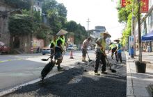 松桃自治县灾后重建如火如荼