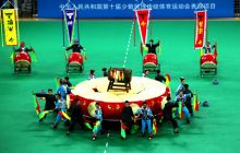 铜仁市“苗族八面鼓”队成为全国民运会一道靓丽风景