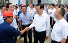 全省第二次项目建设现场观摩会进铜仁