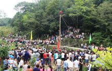 松桃团龙村举行乡村文化旅游实地考察活动