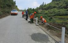 松桃自治县002乡道生命安全保障工程全面启动