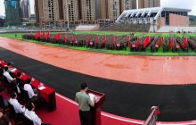 铜仁学院2015级新生军训圆满结束