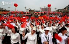 铜仁迎接建党90周年庆“五一”《劳动者之歌》激情广场文艺活动