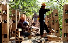 铜仁市沿江步道工程正在如火如茶的建设中