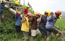 印江改造农村电网造福群众