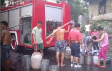 村民用水告急 德江消防送水40余吨惠及村民300余户