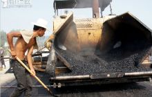 德江县城南大道建设如火如荼