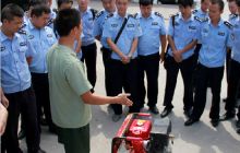 铜仁市公安民警消防业务“大练兵”