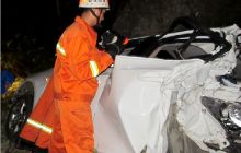 铜仁石灰坡 四车追尾三人受伤