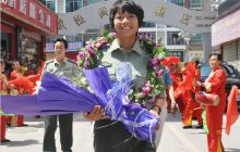 世界冠军王堂林凯旋归来