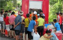 关口村500余群众口“渴”  德江“红水桶”送水止“渴”