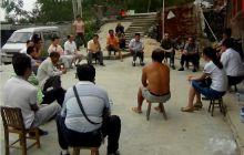 农家院坝现场办公会 解决两村民组饮水难题