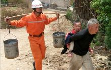 铜仁消防抗旱突击队30余吨清泉为1300余村民解渴