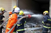 炼油作坊发生火灾 铜仁消防出击化险为夷