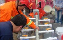 松桃消防自制分水器 不浪费一滴水